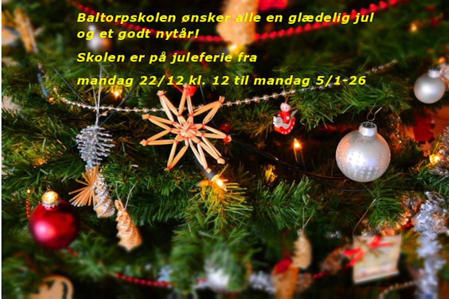 Glædelig jul 2025